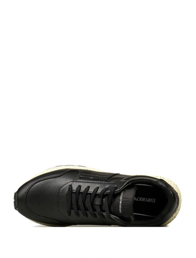 Shop Emporio Armani Sneakers Black