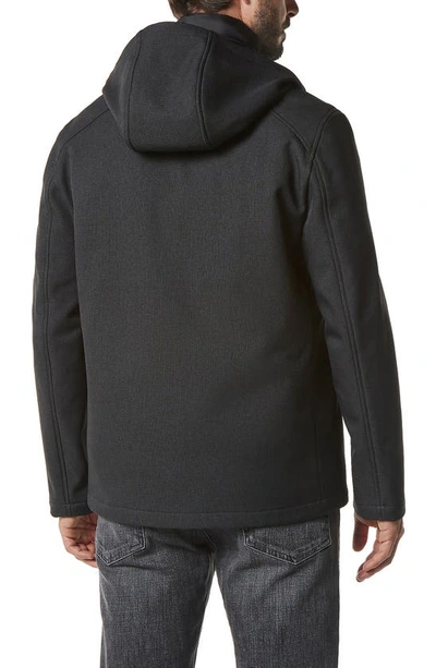 Shop Marc New York Berwick 3-in-1 Hooded Jacket In Black