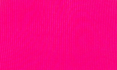 Shop Alexia Admor Sienna Long Sleeve Rib Knit Dress In Hot Pink