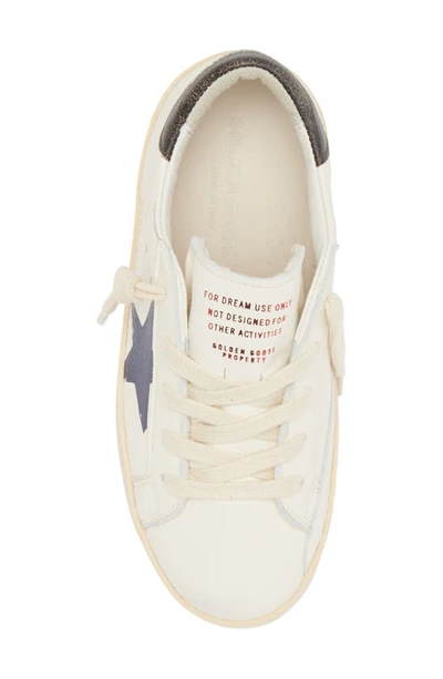 Shop Golden Goose Gender Inclusive Super-star Low Top Sneaker In White/ Navy/ Black