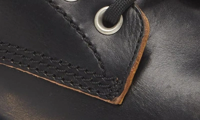 R13 Double Stacked Lace Up Boots In Black
