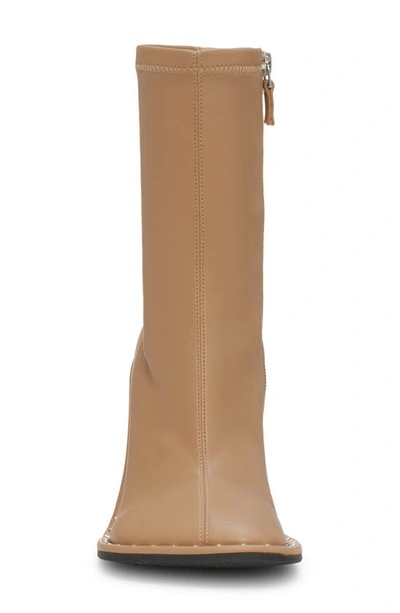 Shop Stella Mccartney Ryder Stretch Bootie In Beige