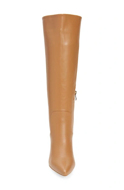 Billini Huda Knee High Pointed Toe Boot In Coffee