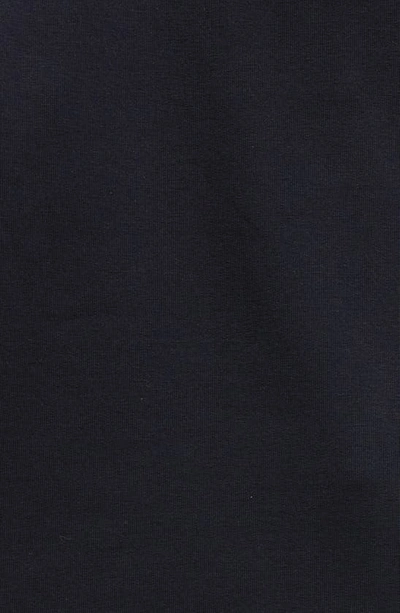 Moncler Kids' Bear Patch Cotton Stretch Fleece Sweatshirt & Joggers Set In Blue Navy