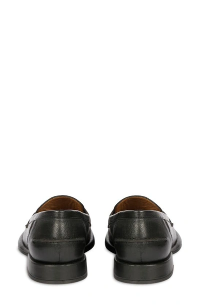 Saint G Carla Penny Loafer In Black
