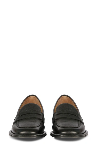 Saint G Carla Penny Loafer In Black