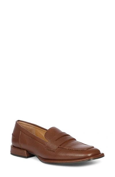 Shop Saint G Carla Penny Loafer In Brown