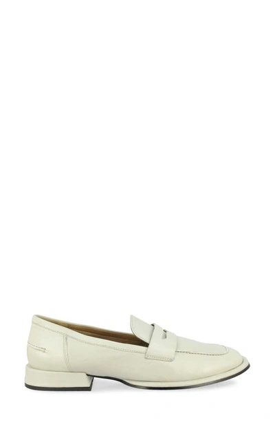 Saint G Carla Penny Loafer In Off White