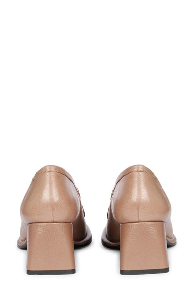 Shop Saint G Viviana Loafer Pump In Taupe