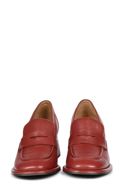Saint G Viviana Loafer Pump In Bordeaux