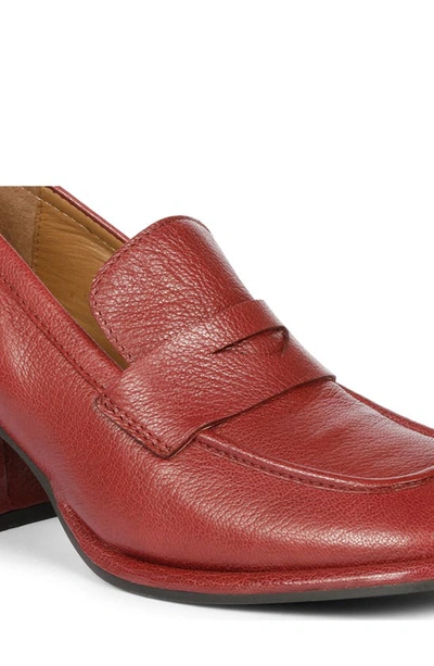 Saint G Viviana Loafer Pump In Bordeaux