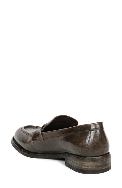 Saint G Micola Penny Loafer In Khaki