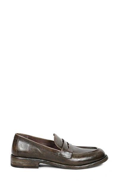Saint G Micola Penny Loafer In Khaki