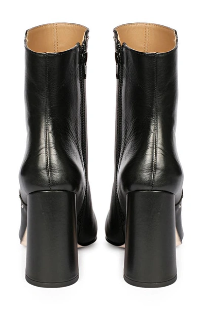 Shop Saint G Fia Pointed Toe Bootie In Black