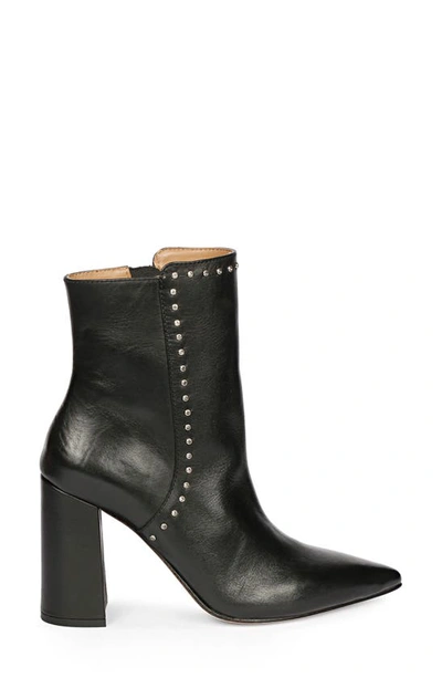 Shop Saint G Fia Pointed Toe Bootie In Black