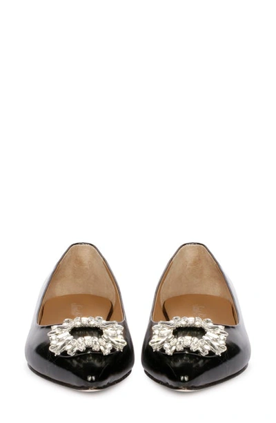 Saint G Mabilla Pointed Toe Flat In Black