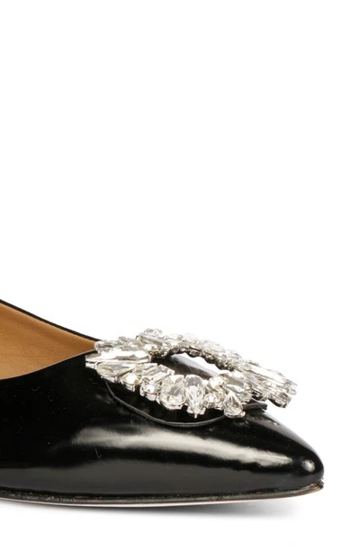 Saint G Mabilla Pointed Toe Flat In Black