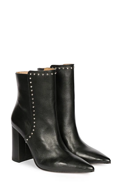 Saint G Fia Pointed Toe Bootie In Black