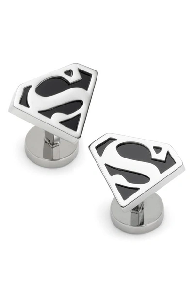 Shop Cufflinks, Inc Superman Cuff Links In Silver
