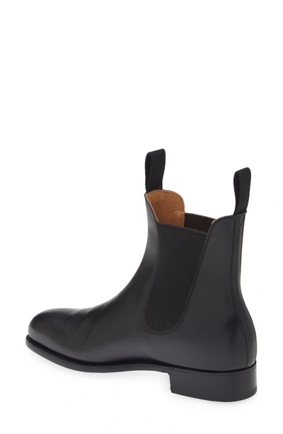 Shop Jm Weston Chelsea Boot In Black