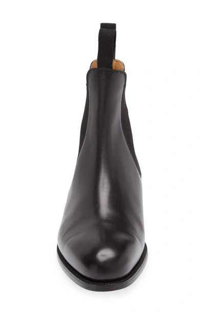 Shop Jm Weston Chelsea Boot In Black