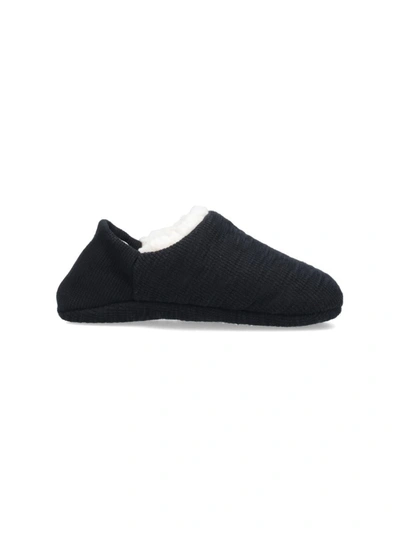 Merippa Slip-on Slippers In Black