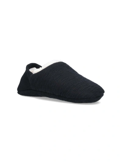 Merippa Slip-on Slippers In Black