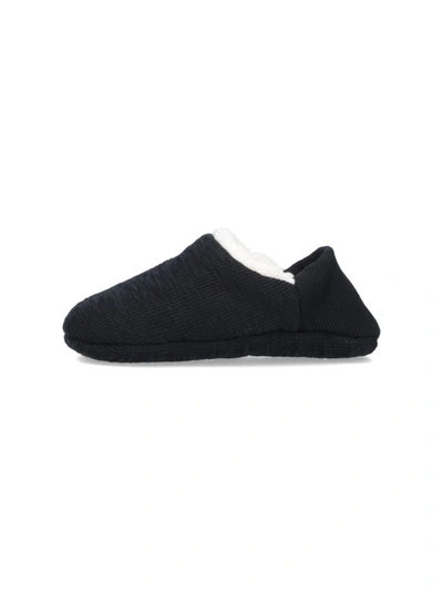 Merippa Slip-on Slippers In Black