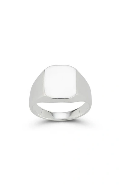 Yield Of Men Sterling Silver Sig Ring In Silver