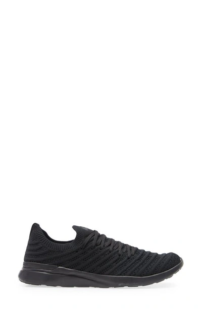 Shop Apl Athletic Propulsion Labs Techloom Wave Hybrid Running Shoe In Black/ Black