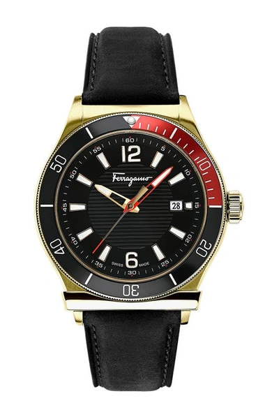 Ferragamo 1898 Sport Watch, 44mm In Multi
