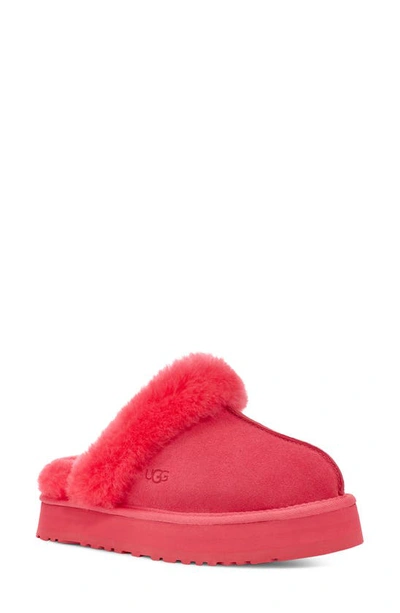 Shop Ugg Disquette Slipper In Pink Glow