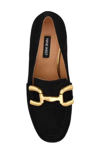 Shop Nine West Lilma Loafer In Black