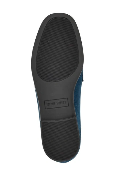 Shop Nine West Lilma Loafer In Dark Blue