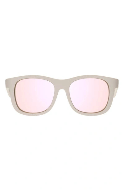 Shop Babiators Kids' Polarized Navigator Sunglasses In The Hipster