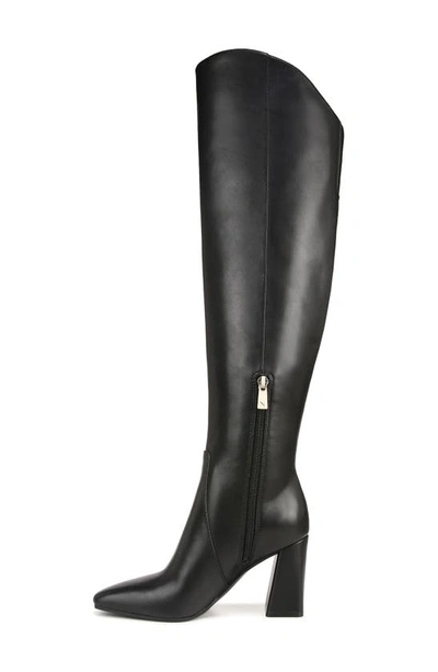 Shop Naturalizer Lyric Over The Knee Boot In Black Leather