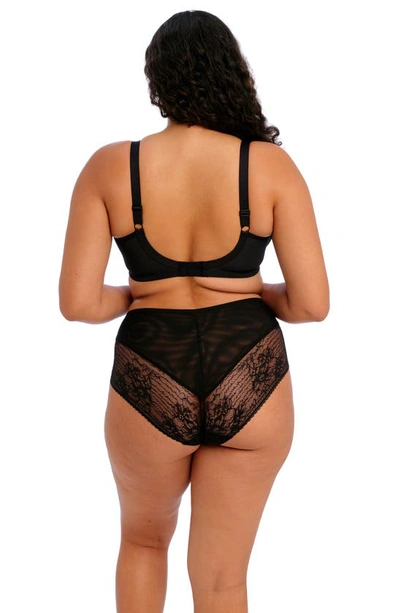 Elomi Kendra Underwire Plunge Bra In Black