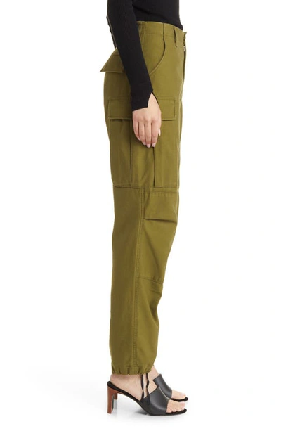 Shop Rag & Bone Valli High Waist Cargo Pants In Army Green