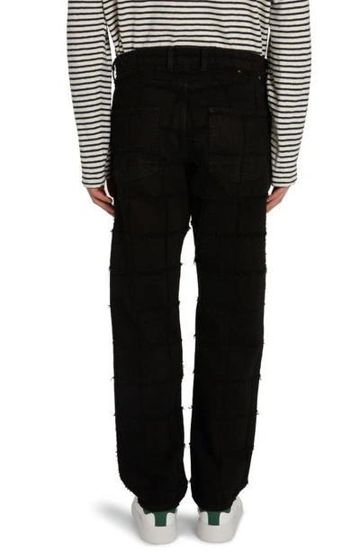 Golden Goose Journey Skate Distressed Jeans In Black