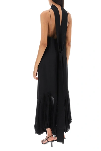 Shop Khaite 'candita' Slip Dress With Lace Details