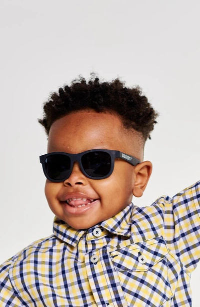 Shop Babiators Kids' Navigator Sunglasses In Jet Black