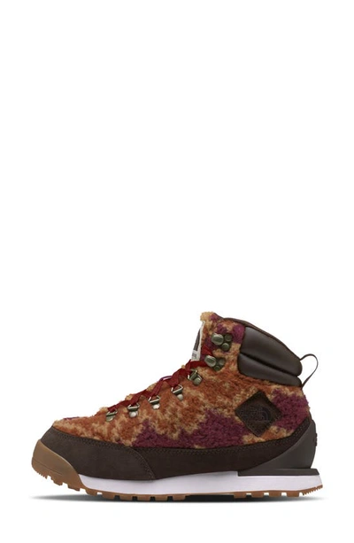 Shop The North Face Back-to-berkeley Iv Fleece Boot In Boysenberry Mountain/ Brown