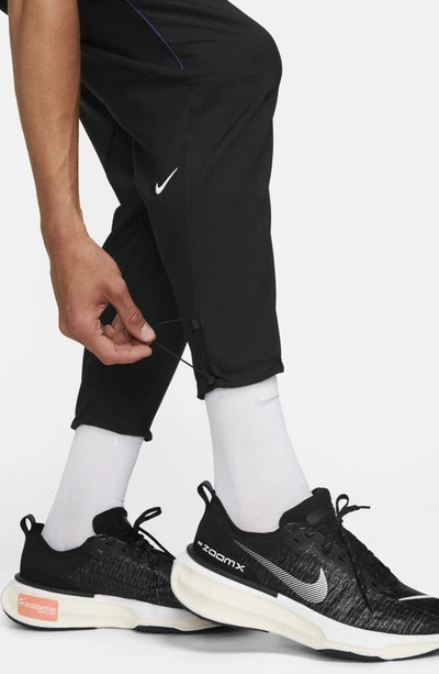 Nike Dri-FIT Challenger Men's Running Pants - Black/Honeydew