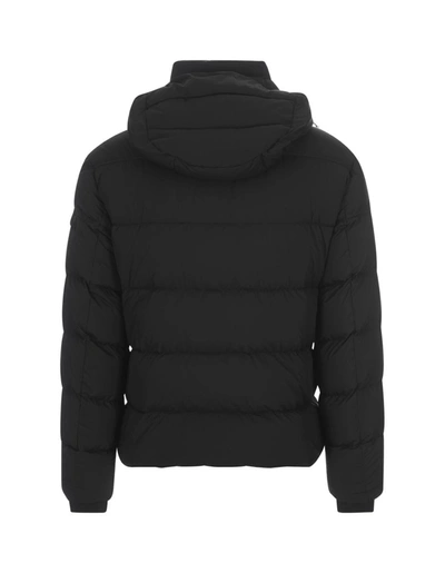 Shop Moorer Brett-skt Padded Jacket In Black