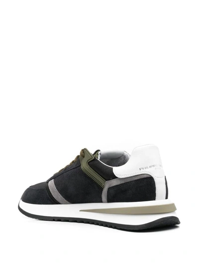 Shop Philippe Model Tropez 2.1 Running Sneakers - In Black