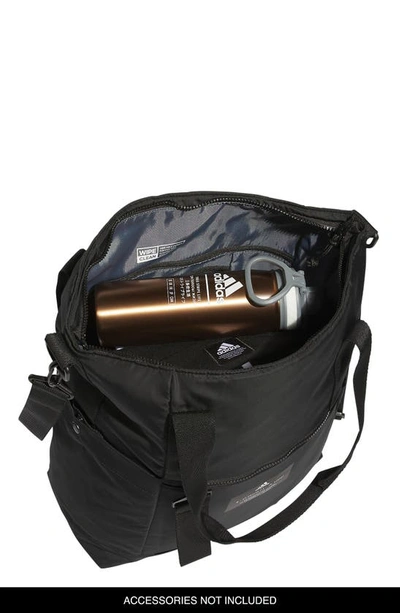 Adidas Originals All Me 2 Recycled Polyester Tote In Black