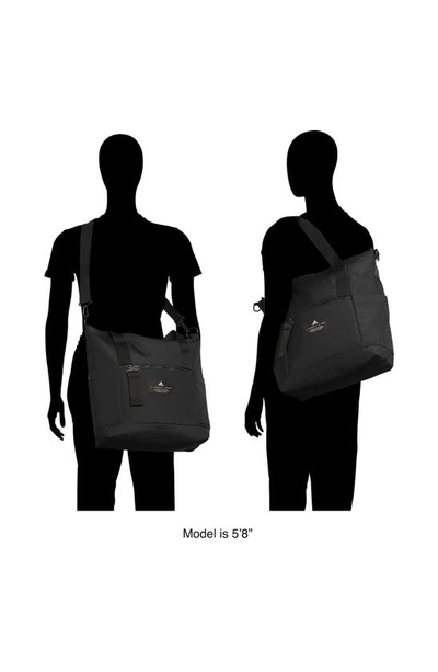 Adidas Originals All Me 2 Recycled Polyester Tote In Black