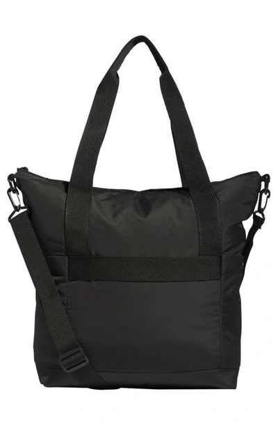 Shop Adidas Originals All Me 2 Recycled Polyester Tote In Black