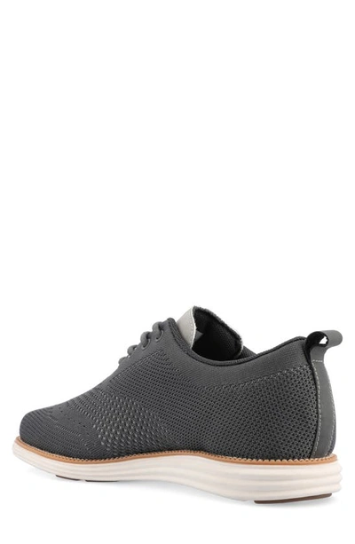 Vance Co. Ezra Mens Knit Lace-up Casual And Fashion Sneakers In Grey