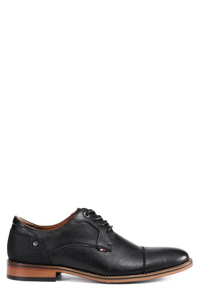 Shop Tommy Hilfiger Barmi Cap Toe Derby In Black 001